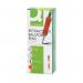 Q-Connect Retractable Ballpoint Pen Medium Red (Pack of 10) KF00269 KF00269