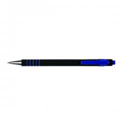 Cheap Stationery Supply of Q-Connect Lamda Ballpoint Pen Medium Blue (Pack of 12) KF00673 KF00673 Office Statationery