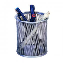Cheap Stationery Supply of Q-Connect Mesh Pen Pot Silver KF00846 KF00846 Office Statationery