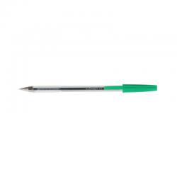 Cheap Stationery Supply of Q-Connect Ballpoint Pen Medium Green (Pack of 50) KF01043 KF01043 Office Statationery