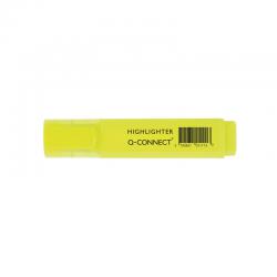 Cheap Stationery Supply of Q-Connect Yellow Highlighter Pen (Pack of 10) KF01111 KF01111 Office Statationery