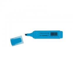 Cheap Stationery Supply of Q-Connect Blue Highlighter Pen (Pack of 10) KF01114 KF01114 Office Statationery