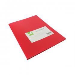 Cheap Stationery Supply of Q-Connect Polypropylene Display Book 20 Pocket Red KF01250 KF01250 Office Statationery