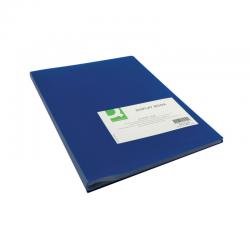 Cheap Stationery Supply of Q-Connect Polypropylene Display Book 40 Pocket Blue KF01259 KF01259 Office Statationery
