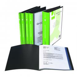 Cheap Stationery Supply of Q-Connect Presentation Display Book 10 Pocket A4 Black KF01263 KF01263 Office Statationery