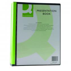 Cheap Stationery Supply of Q-Connect Presentation Display Book 60 Pocket A4 Black KF01269 KF01269 Office Statationery
