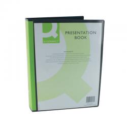Cheap Stationery Supply of Q-Connect Presentation Display Book 100 Pocket A4 Black KF01271 KF01271 Office Statationery