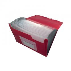 Cheap Stationery Supply of Q-Connect Expanding File 13-Pocket Red A4 KF01274 KF01274 Office Statationery