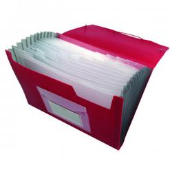 Cheap Stationery Supply of Q-Connect Expanding File 13-Pocket Red A4 KF01274 KF01274 Office Statationery