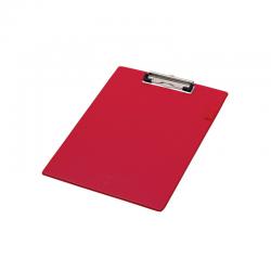Cheap Stationery Supply of Q-Connect PVC Single Clipboard Foolscap Red KF01298 KF01298 Office Statationery