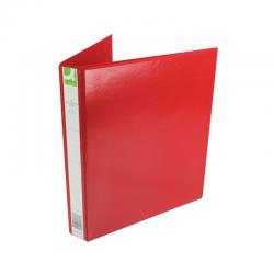 Cheap Stationery Supply of Q-Connect Presentation 25mm 4D-Ring Binder A4 Red KF01326 KF01326 Office Statationery