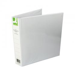 Cheap Stationery Supply of Q-Connect Presentation 40mm 4D Ring Binder A4 White (Pack of 6) KF01329Q KF01329Q Office Statationery