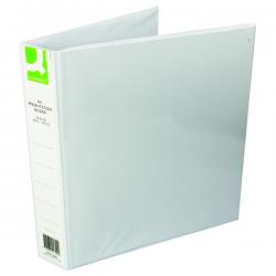 Cheap Stationery Supply of Q-Connect Presentation 40mm 4D Ring Binder A4 White (Pack of 6) KF01329Q KF01329Q Office Statationery