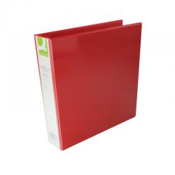Cheap Stationery Supply of Q-Connect Presentation 40mm 4D Ring Binder A4 Red KF01330 KF01330 Office Statationery