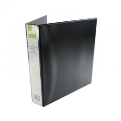 Cheap Stationery Supply of Q-Connect Presentation 40mm 4D Ring Binder A4 Black KF01332 KF01332 Office Statationery