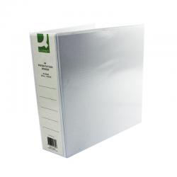 Cheap Stationery Supply of Q-Connect Presentation 65mm 4D Ring Binder A4 White (Pack of 6) KF01334Q KF01334Q Office Statationery