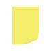 Q-Connect Bright Yellow Coloured A4 Copier Paper 80gsm Ream (Pack of 500) KF01426 KF01426