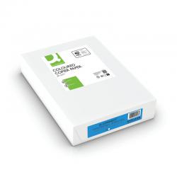 Cheap Stationery Supply of Q-Connect Bright Blue Coloured A4 Copier Paper 80gsm Ream (Pack of 500) KF01428 KF01428 Office Statationery