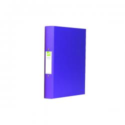 Cheap Stationery Supply of Q-Connect 25mm 2 Ring Binder Polypropylene A4 Purple (Pack of 10) KF01474 KF01474 Office Statationery