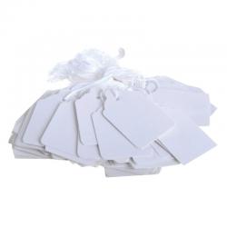 Cheap Stationery Supply of Strung Ticket 48x30mm White (Pack of 1000) KF01620 KF01620 Office Statationery