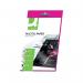 A pack of 25 glossy photo paper sheets, each measuring 10x15cm and weighing 260gsm. The paper is pure white and printed with the Q-Connect logo in the corner. The glossy finish adds a professional touch to your photos.