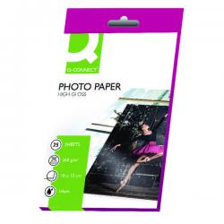 Cheap Stationery Supply of Q-Connect White 10x15cm Glossy Photo Paper 260gsm (Pack of 25) KF01906 KF01906 Office Statationery