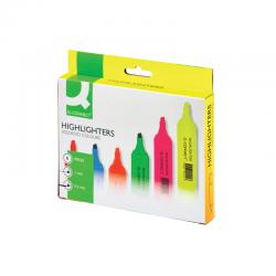 Cheap Stationery Supply of Q-Connect Assorted Highlighter Pens (Pack of 6) KF01909 KF01909 Office Statationery