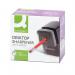 Q-Connect Desktop Pencil Sharpener Black (Autostop feature prevents over sharpening) KF02291 KF02291