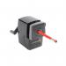 Q-Connect Desktop Pencil Sharpener Black (Autostop feature prevents over sharpening) KF02291 KF02291
