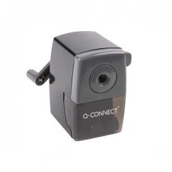 Cheap Stationery Supply of Q-Connect Desktop Pencil Sharpener Black (Autostop feature prevents over sharpening) KF02291 KF02291 Office Statationery