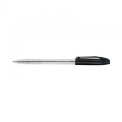 Cheap Stationery Supply of Q-Connect Stick Grip Ballpoint Pen Medium Black (Pack of 20) KF02457 KF02457 Office Statationery