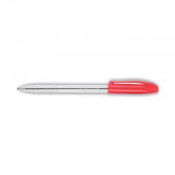 Cheap Stationery Supply of Q-Connect Grip Stick Ballpoint Pen Medium Red (Pack of 20) KF02459 KF02459 Office Statationery