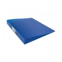 Cheap Stationery Supply of Q-Connect 2 Ring Binder Frosted A4 Blue (Frosted polypropylene covers with 25mm capacity) KF02483 KF02483 Office Statationery