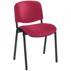 Cheap Stationery Supply of Jemini Ultra Multipurpose Stacking Chair 532x585x805mm Claret/Black KF03345 KF03345 Office Statationery