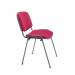 Jemini Ultra Multipurpose Stacking Chair 532x585x805mm ClaretBlack KF03345 KF03345