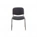 Jemini Ultra Multipurpose Stacking Chair 532x585x805mm CharcoalChrome KF03350 KF03350