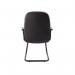 Jemini Rhone Visitors Chair 620x625x980mm Black KF03432 KF03432