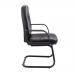 Jemini Rhone Visitors Chair 620x625x980mms Black KF03432 KF03432