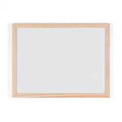 Cheap Stationery Supply of Q-Connect Wooden Frame Whiteboard 400x300mm KF03569 KF03569 Office Statationery