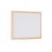 Q-Connect Wooden Frame Whiteboard 400x300mm KF03569 KF03569