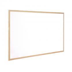 Cheap Stationery Supply of Q-Connect Wooden Frame Whiteboard 600x400mm KF03570 KF03570 Office Statationery