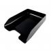 This photograph shows a sleek black letter tray from Q-Connect, designed for both A4 and Foolscap documents. The executive design adds a touch of sophistication, while the sturdy construction ensures durability for everyday use. A stylish and practical addition to any office space.