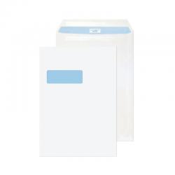 Cheap Stationery Supply of Q-Connect C4 Envelope Window Self Seal 90gsm White (Pack of 75) KF07561 KF07561 Office Statationery