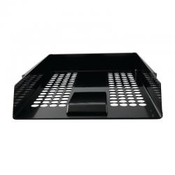 Cheap Stationery Supply of Q-Connect Letter Tray Black CP159KFBLK KF10050 Office Statationery