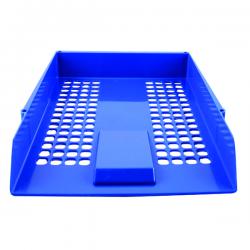Cheap Stationery Supply of Q-Connect Letter Tray Blue CP159KFBLU KF10052 Office Statationery
