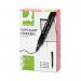 Q-Connect Flipchart Marker Pen Bullet Tip Black (Pack of 10) KF15392 KF15392