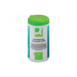 Cheap Stationery Supply of Q-Connect Whiteboard Cleaning Wipes (Pack of 100) AWBW100QCA KF17449 Office Statationery