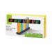 Q-Connect Deskset with 8 Pastel Highlighters (Pack of 8) KF17806 KF17806