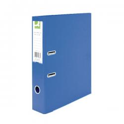 Cheap Stationery Supply of Q-Connect 70mm Lever Arch File Polypropylene Foolscap Blue (Pack of 10) KF20026 KF20026 Office Statationery