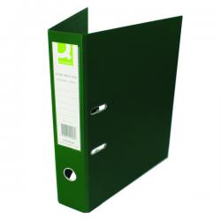 Cheap Stationery Supply of Q-Connect 70mm Lever Arch File Polypropylene Foolscap Green (Pack of 10) KF20028 KF20028 Office Statationery